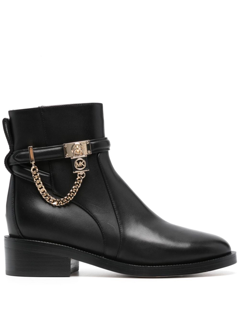 Michael Michael Kors Hamilton 45mm leather boots - Black von Michael Michael Kors