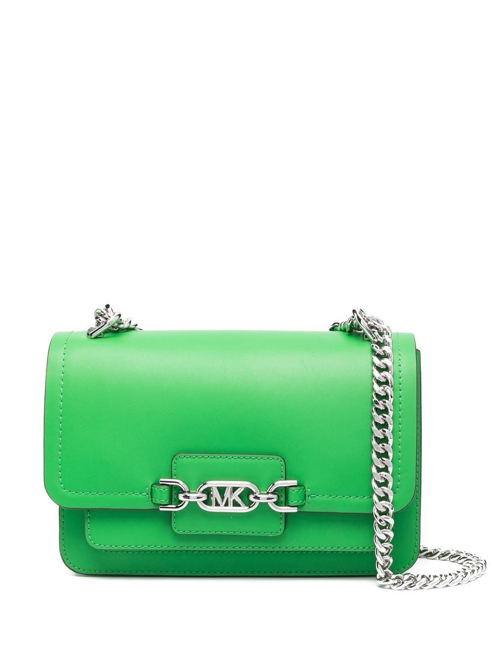 Michael Michael Kors Heather logo-plaque crossbody bag - Green von Michael Michael Kors