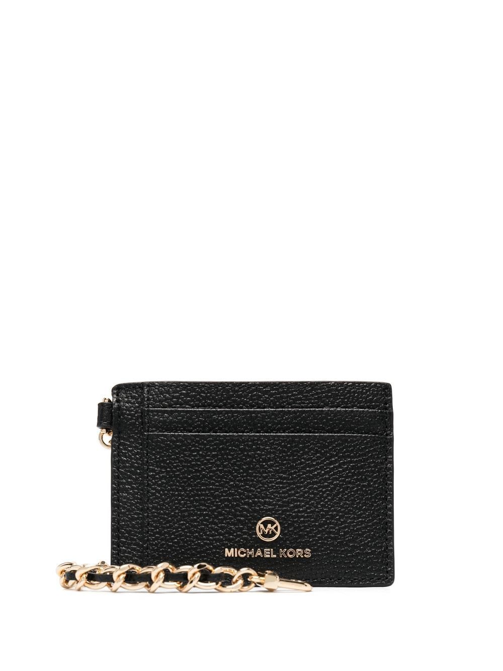 Michael Kors Jet Set chain cardholder - Black von Michael Kors