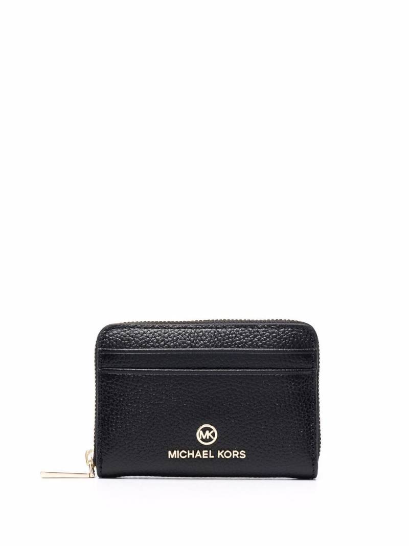 Michael Kors Jet Set leather wallet - Black von Michael Kors