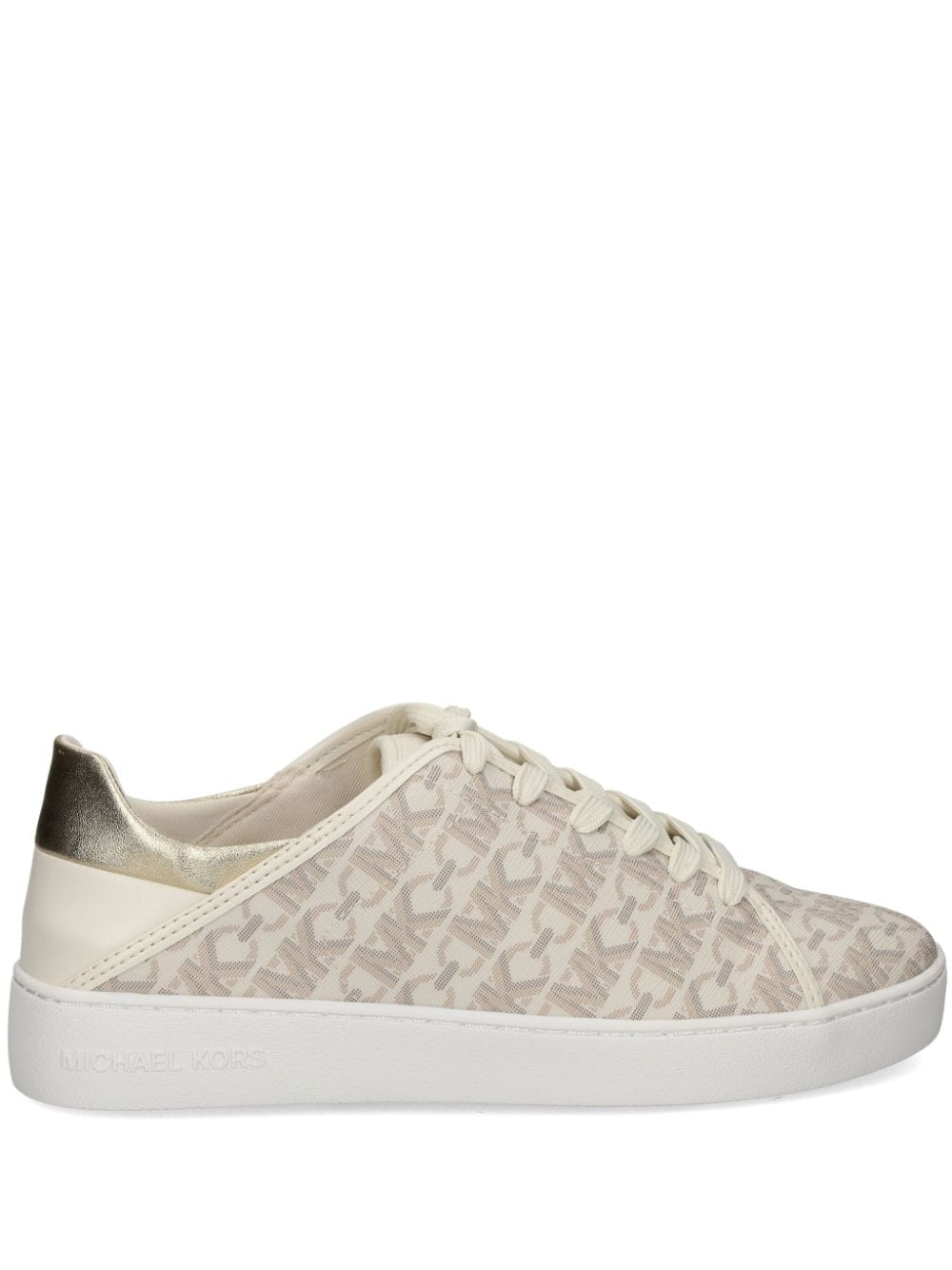 Michael Michael Kors Keaton monogram-patterned sneakers - Neutrals von Michael Michael Kors