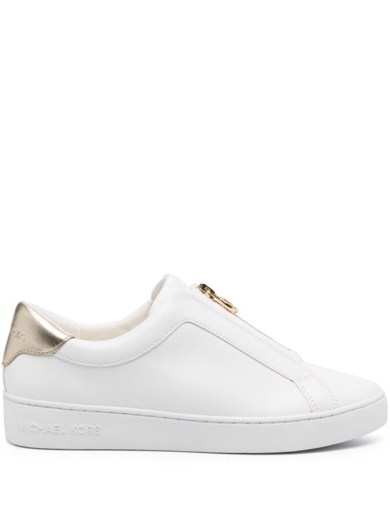 Michael Michael Kors Keaton zip-up sneakers - White von Michael Michael Kors