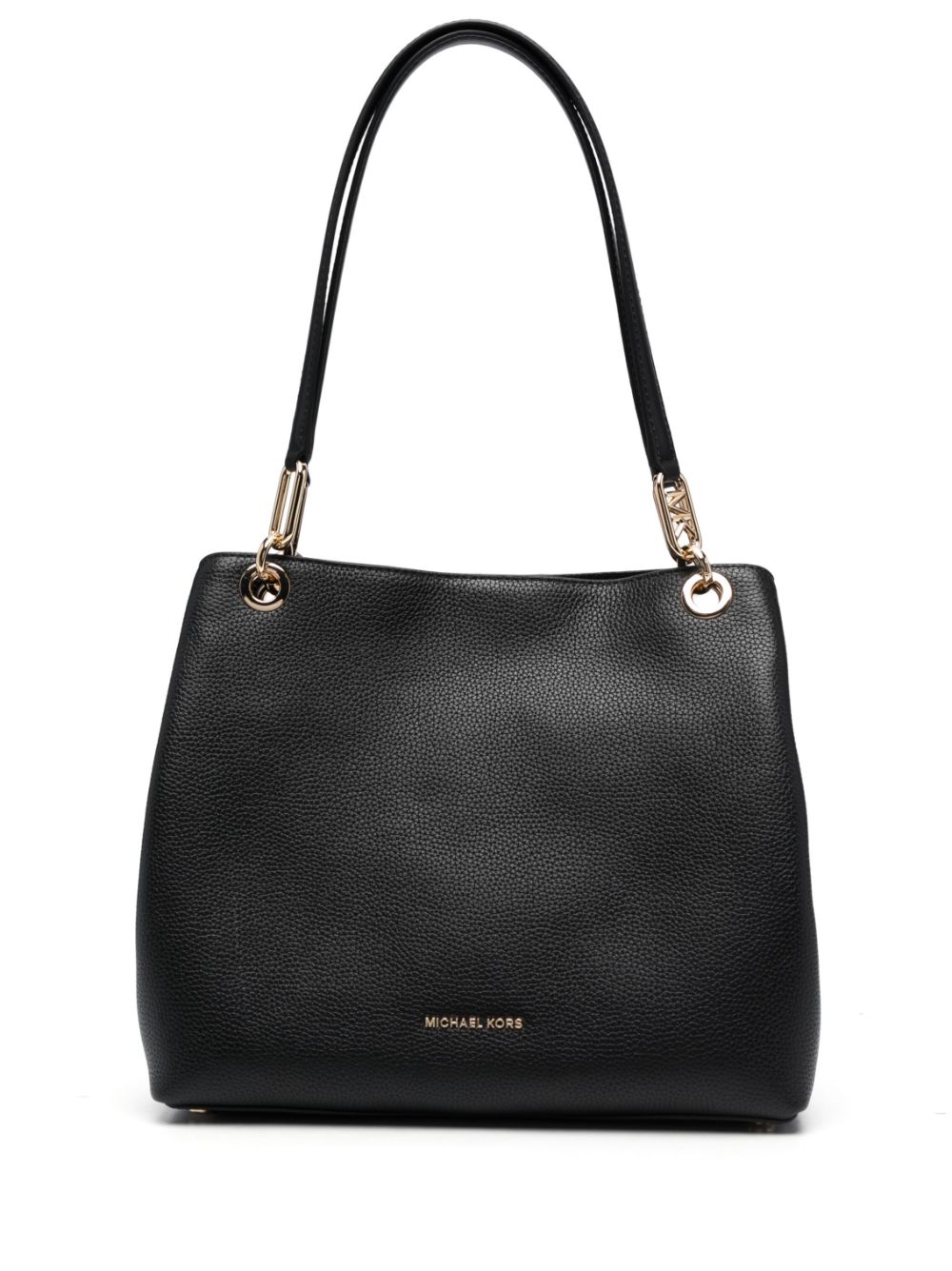 Michael Michael Kors Kensington logo-plaque leather tote bag - Black von Michael Michael Kors