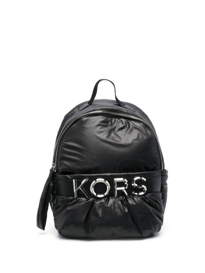 Michael Michael Kors Leonie logo-lettering backpack - Black von Michael Michael Kors