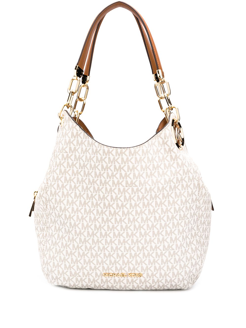 Michael Kors Lillie chain tote bag - Neutrals von Michael Kors