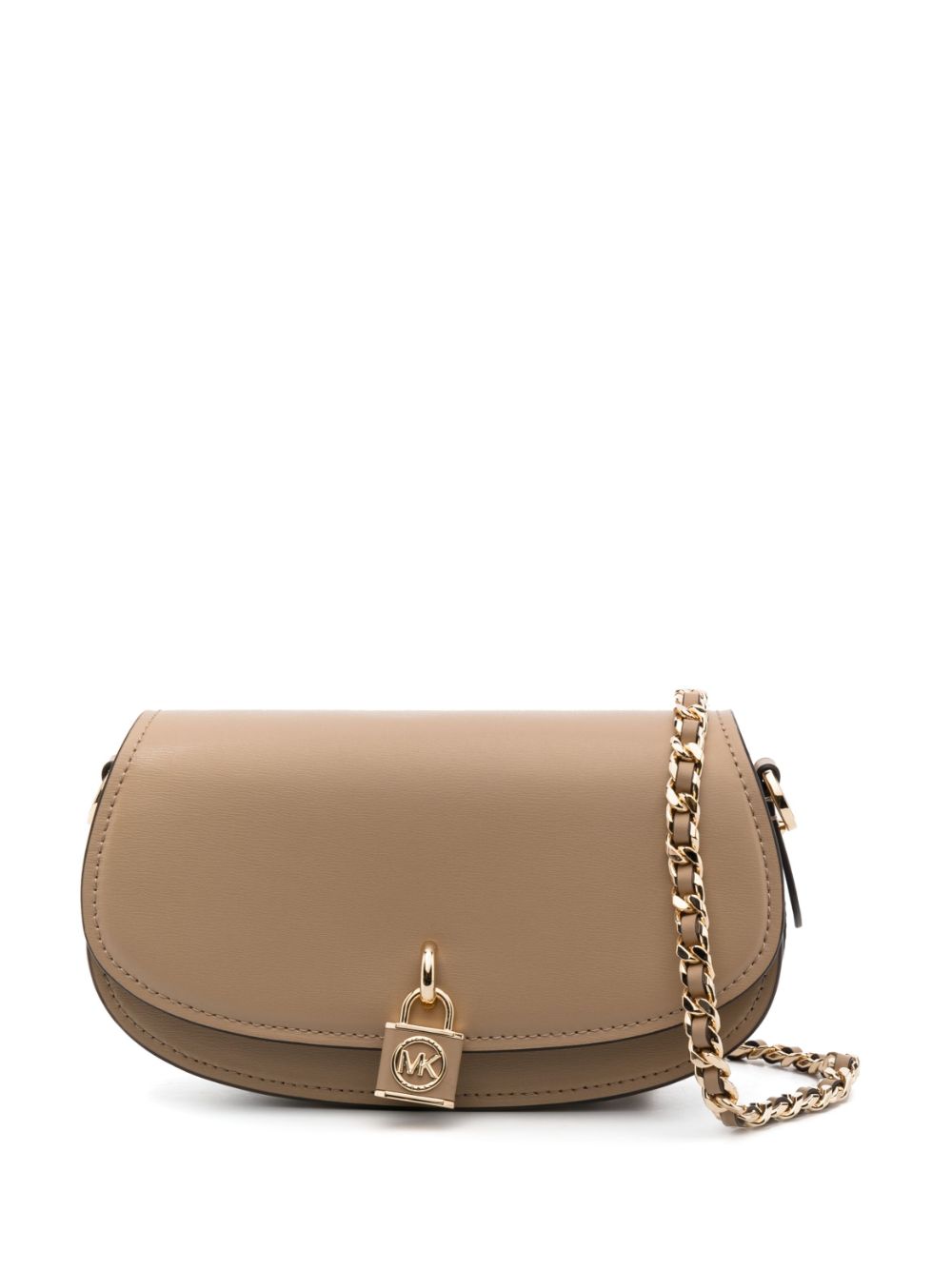 Michael Michael Kors Mila leather crossbody bag - Neutrals von Michael Michael Kors