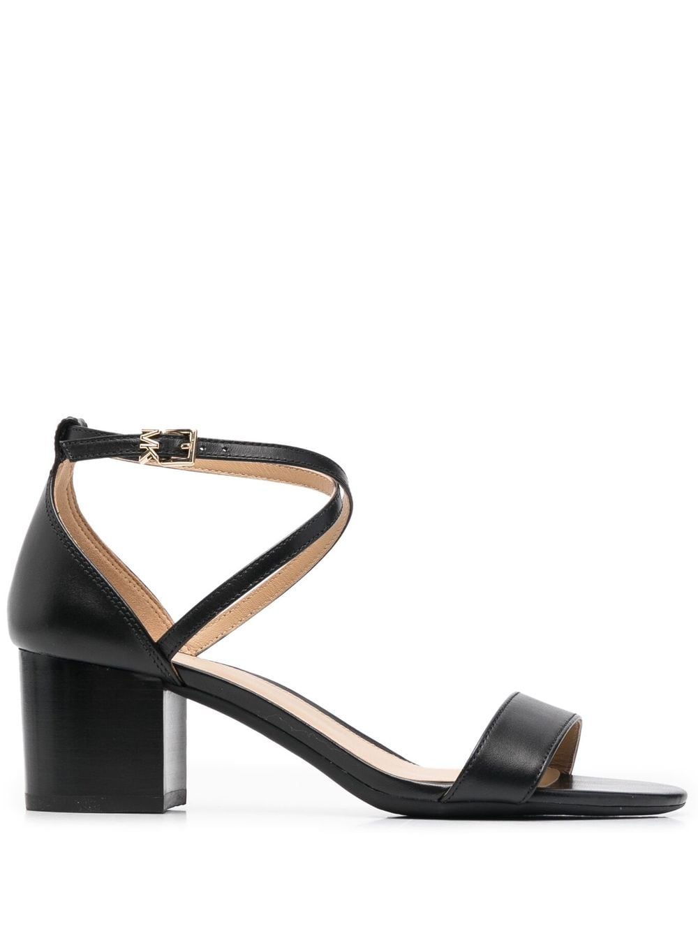 Michael Michael Kors Serena Flex leather sandal - Black von Michael Michael Kors