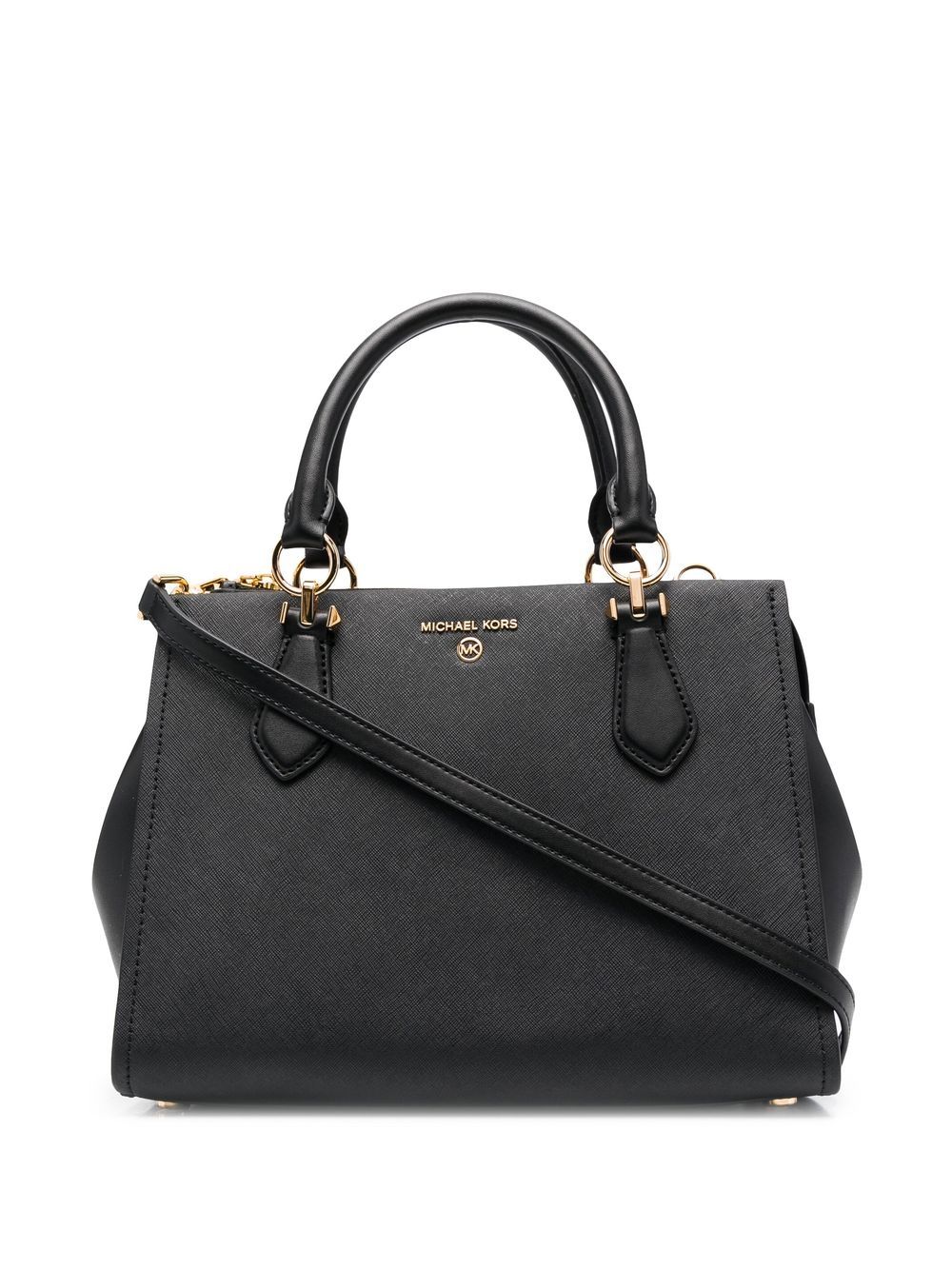 Michael Kors Sienna pebbled-leather tote bag - Black von Michael Kors