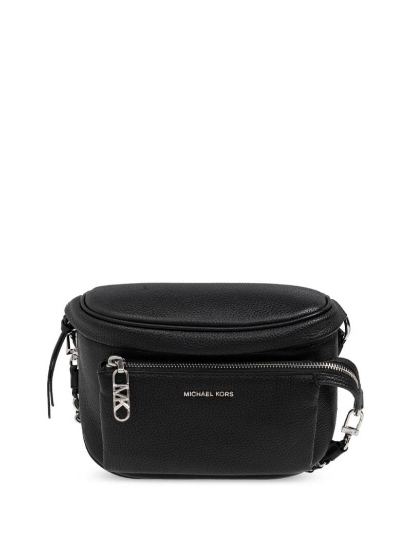 Michael Michael Kors Slater chain link-detail leather belt bag - Black von Michael Michael Kors