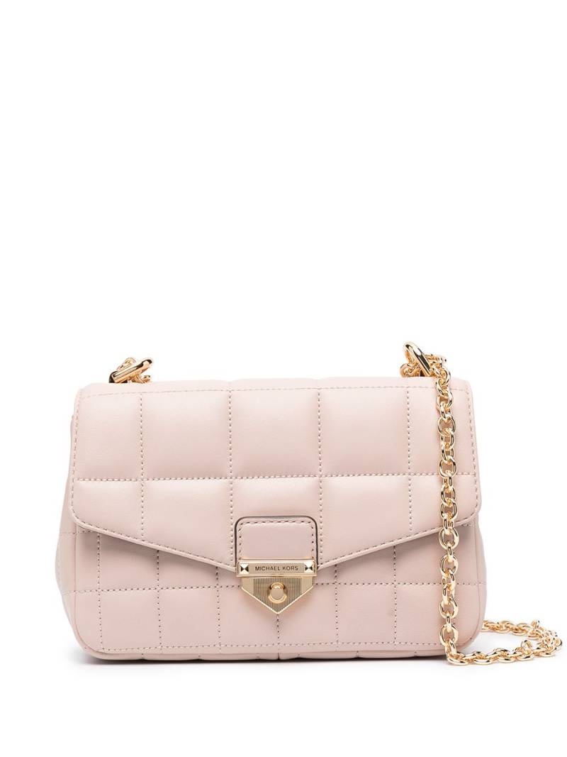 Michael Kors Soho quilted leather shoulder bag - Pink von Michael Kors