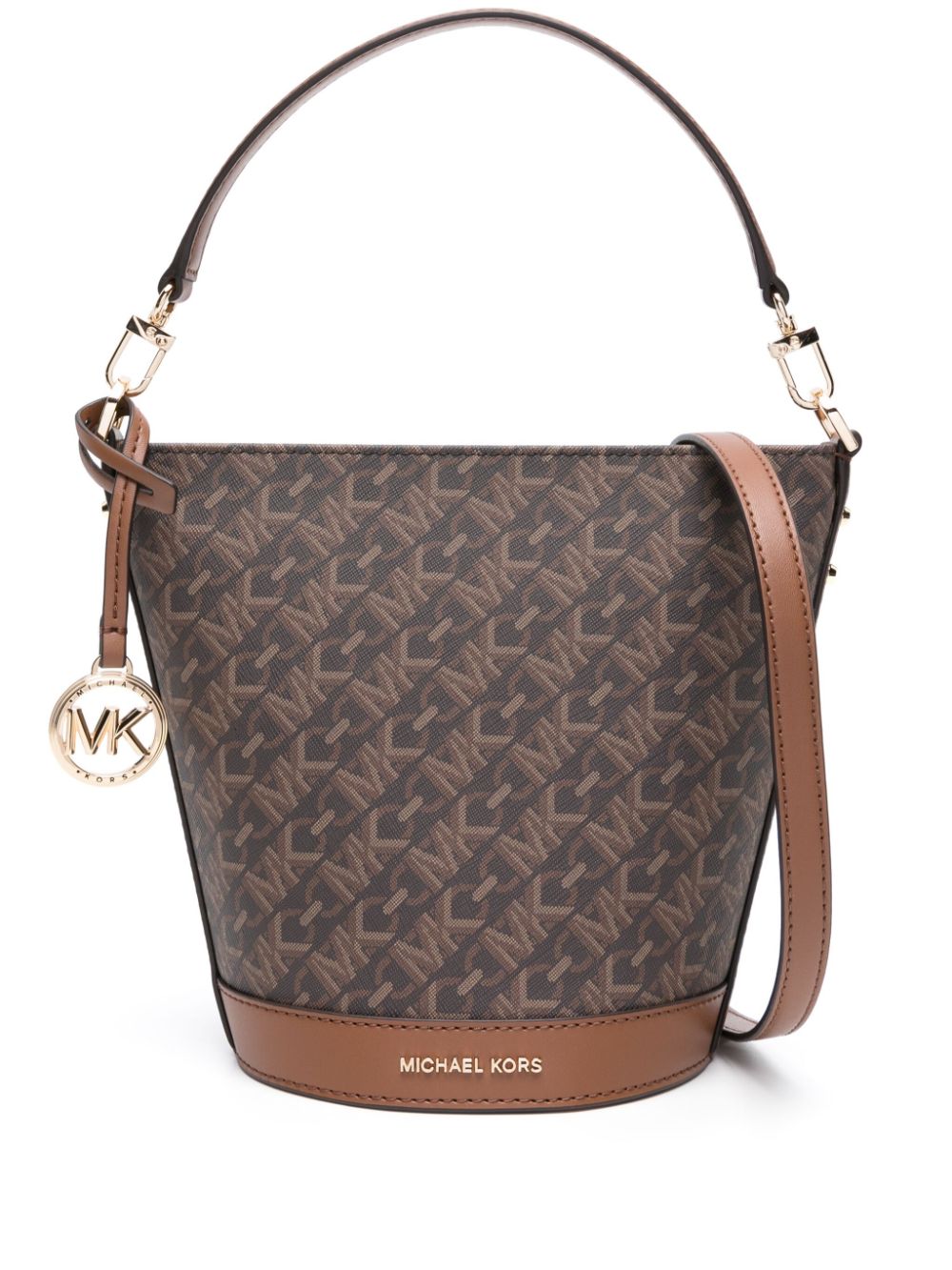 Michael Michael Kors Townsend Monogram crossbody bag - Brown von Michael Michael Kors