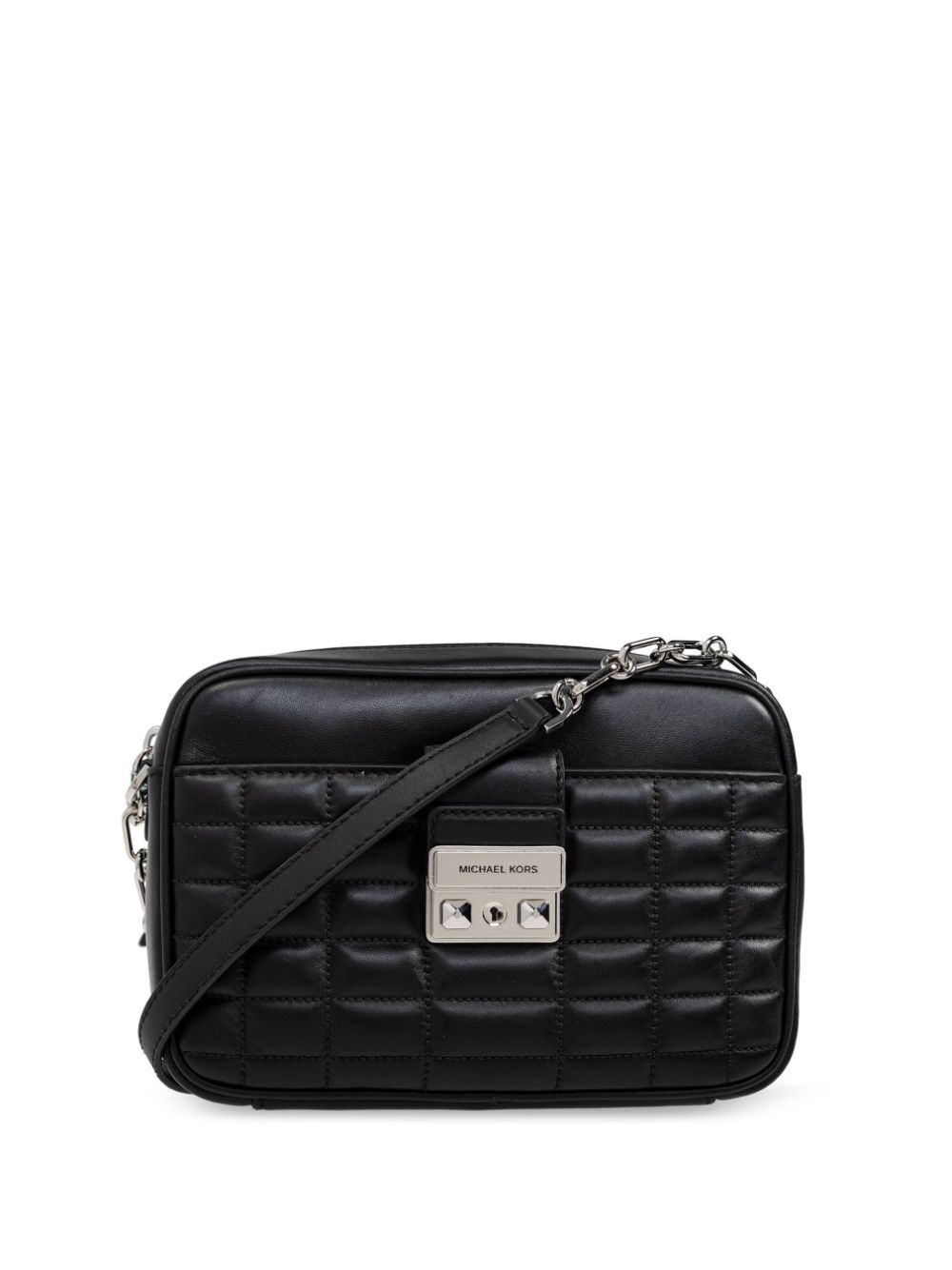 Michael Michael Kors Tribeca leather crossbody bag - Black von Michael Michael Kors