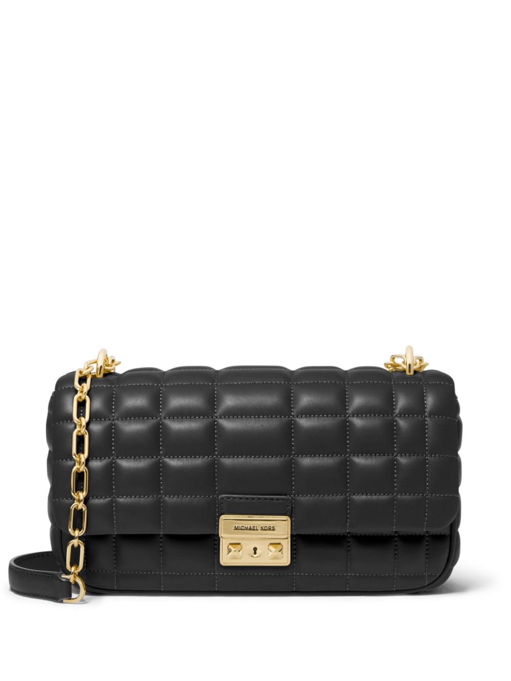 Michael Michael Kors Tribeca quilted leather shoulder bag - Black von Michael Michael Kors