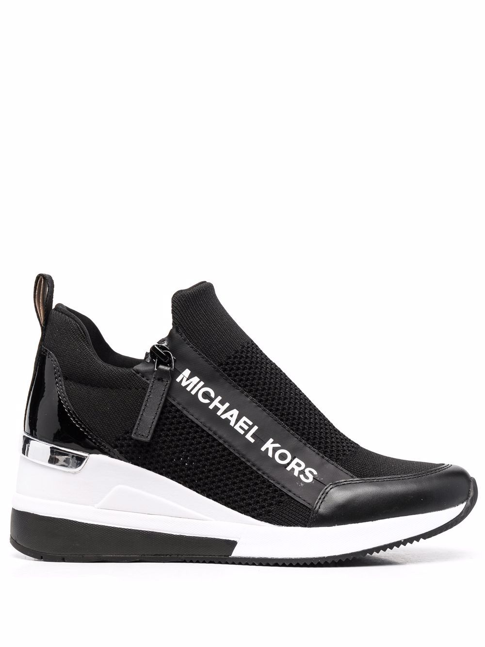 Michael Michael Kors Willis stretch knit sneakers - Black von Michael Michael Kors