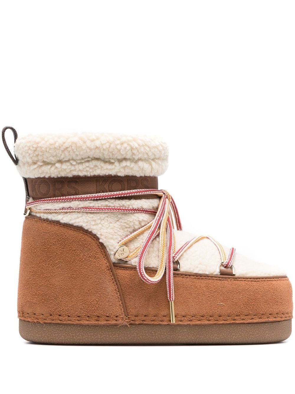 Michael Michael Kors Zelda shearling boots - Brown von Michael Michael Kors