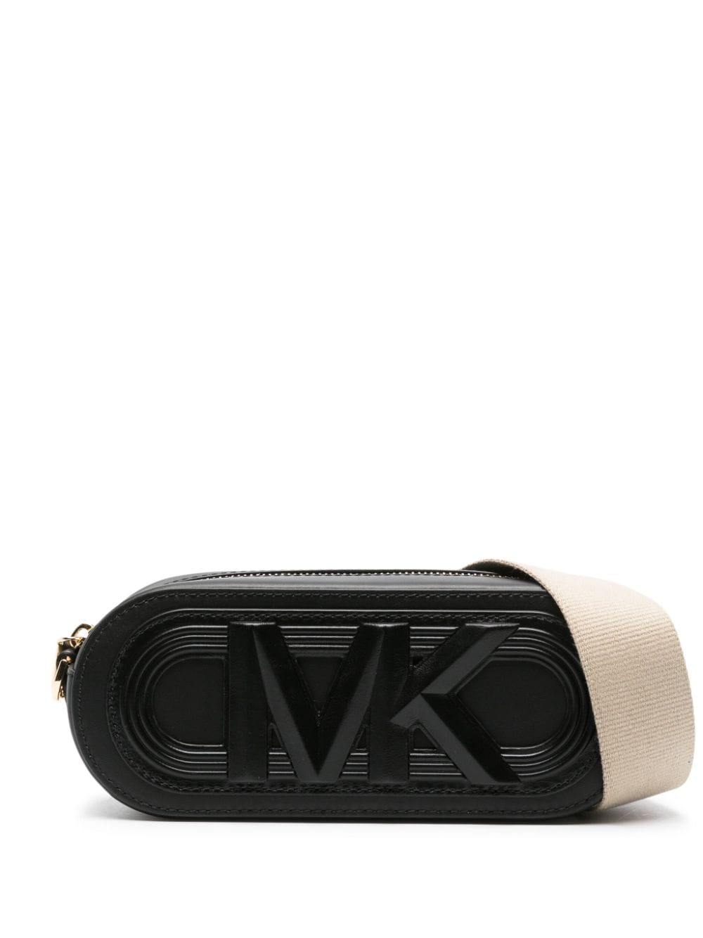 Michael Michael Kors appliqué-logo leather bag - Black von Michael Michael Kors