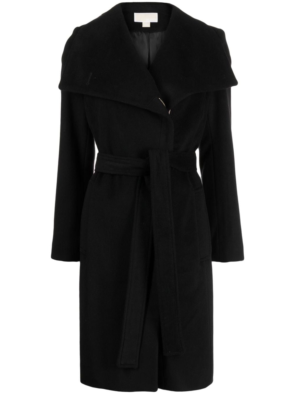 Michael Michael Kors belted double-breasted coat - Black von Michael Michael Kors