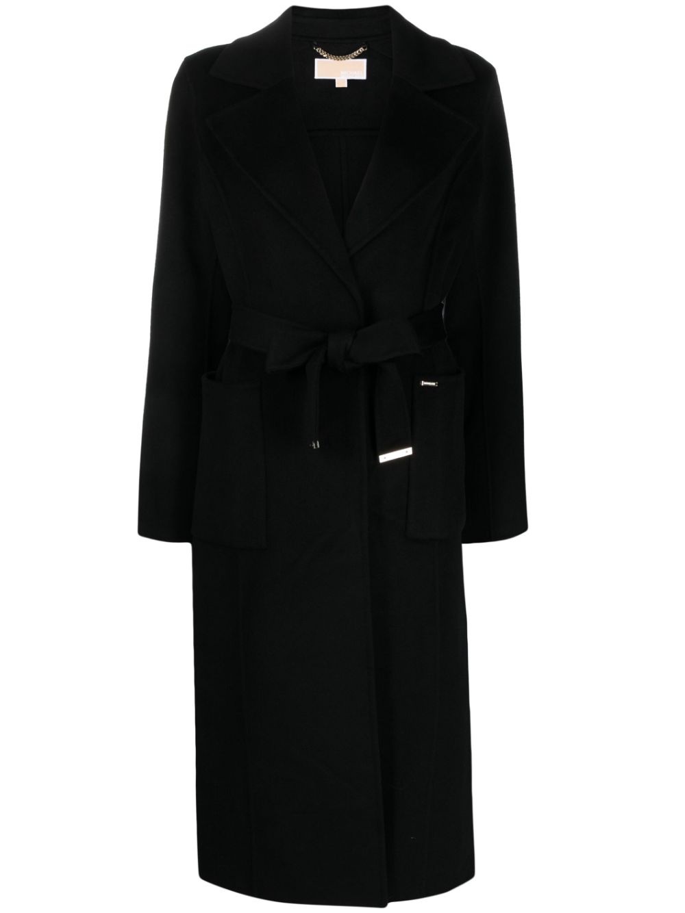 Michael Michael Kors belted double-breasted coat - Black von Michael Michael Kors