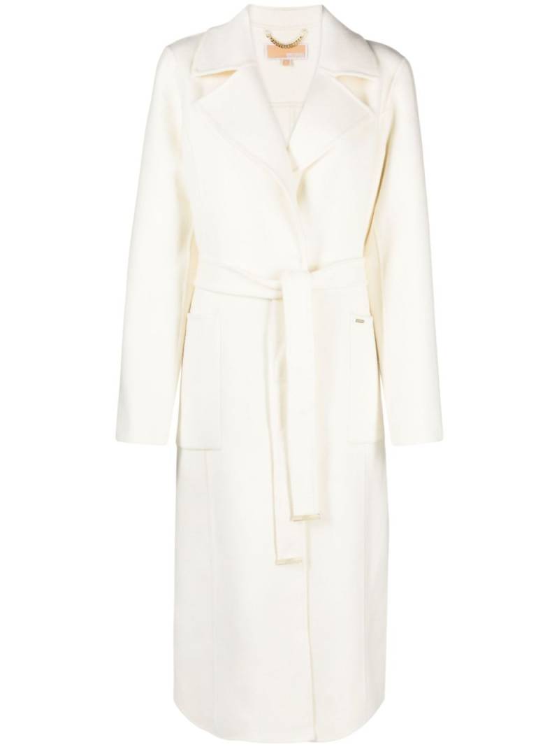 Michael Michael Kors belted double-breasted coat - Neutrals von Michael Michael Kors