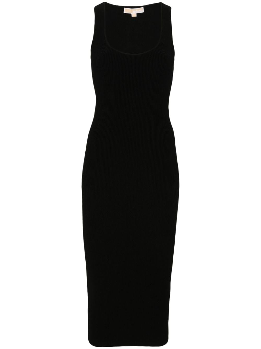 Michael Michael Kors cut-out ribbed dress - Black von Michael Michael Kors