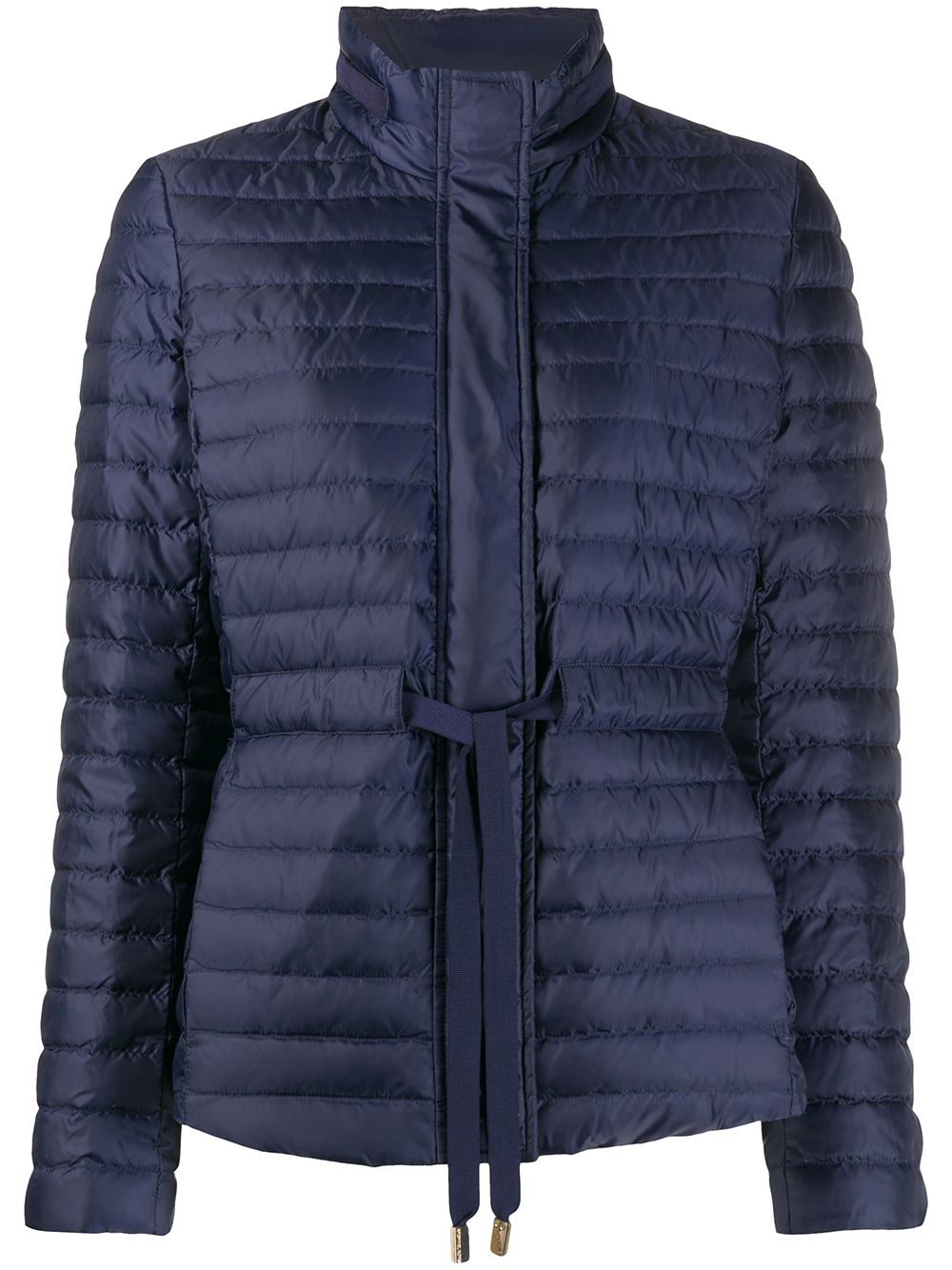 Michael Michael Kors drawstring waist puffer jacket - Blue von Michael Michael Kors