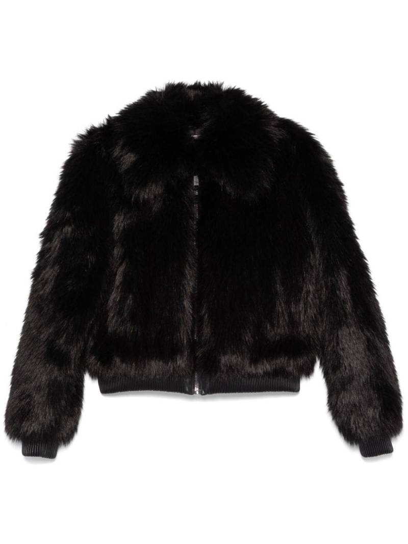 Michael Michael Kors faux-fur jacket - Black von Michael Michael Kors