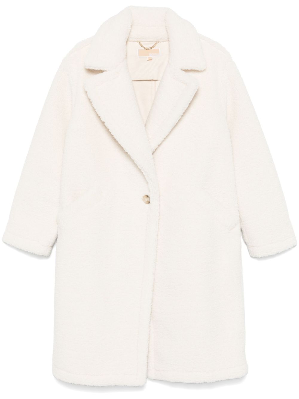 Michael Michael Kors faux-shearling coat - White von Michael Michael Kors