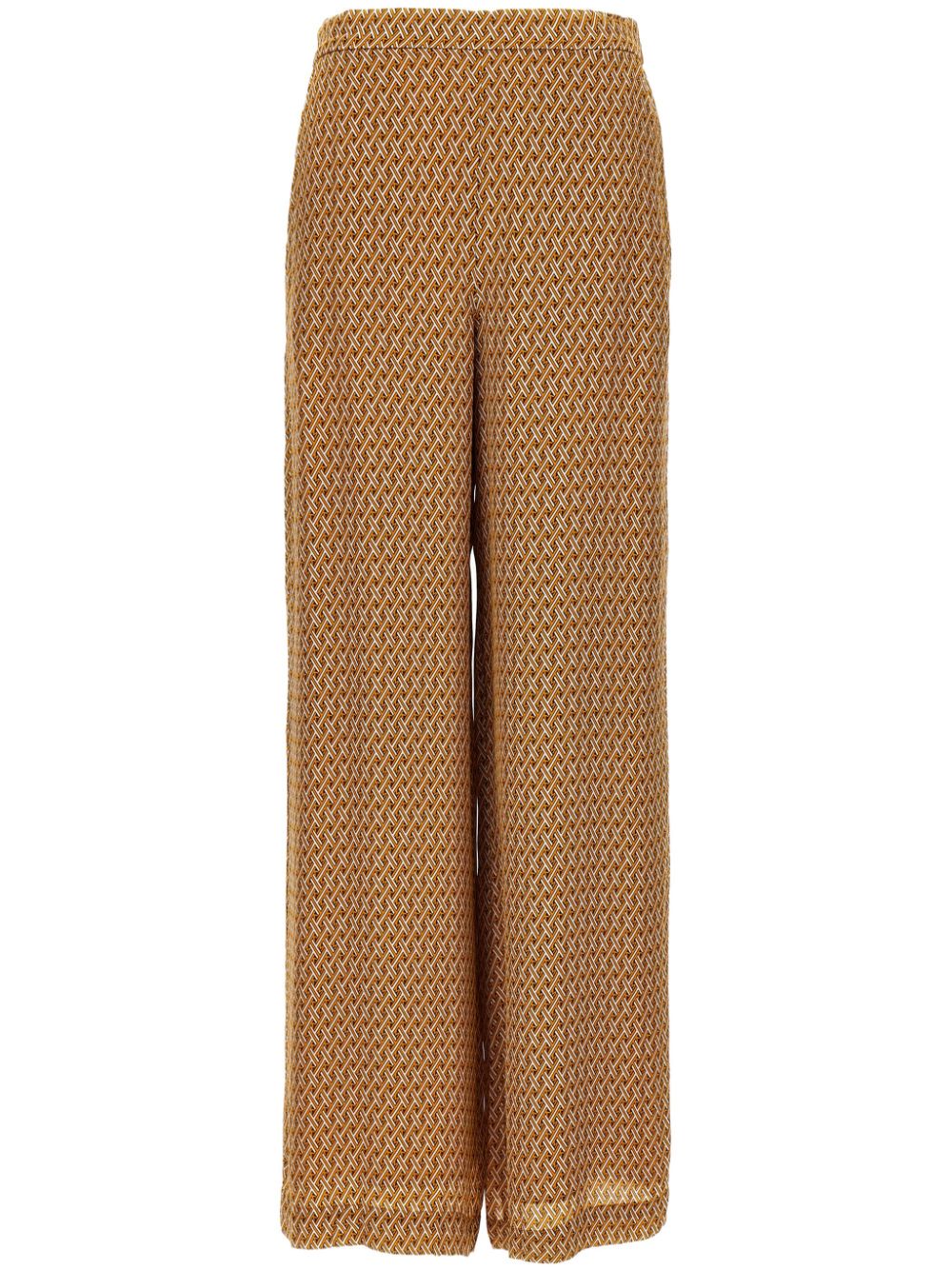 Michael Michael Kors graphic-print trousers - Neutrals von Michael Michael Kors