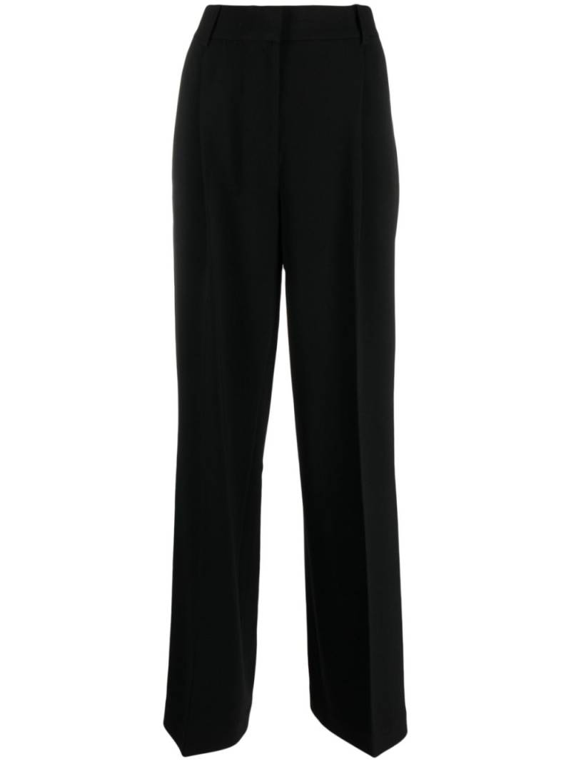 Michael Michael Kors high-waisted tailored-cut trousers - Black von Michael Michael Kors