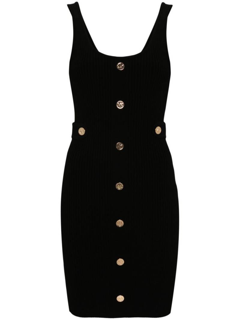 Michael Michael Kors knitted midi dress - Black von Michael Michael Kors