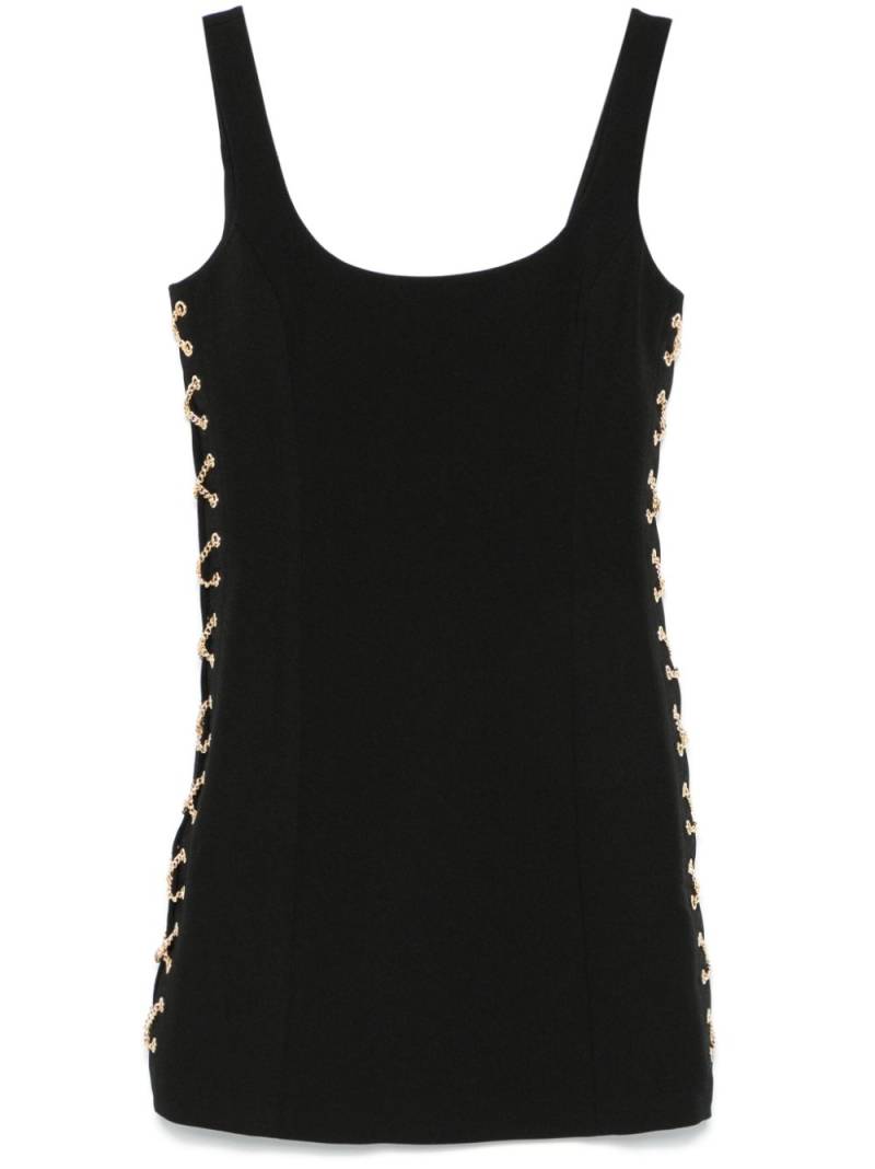 Michael Michael Kors lace-up mini dress - Black von Michael Michael Kors