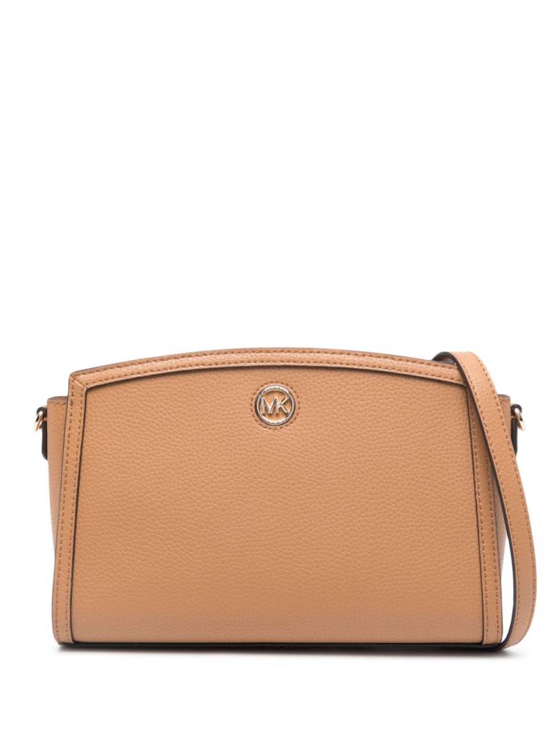 Michael Michael Kors large Chantal leather crossbody bag - Brown von Michael Michael Kors