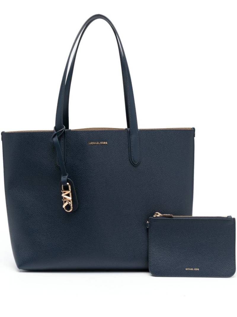 Michael Michael Kors large Eliza reversible leather tote bag - Blue von Michael Michael Kors