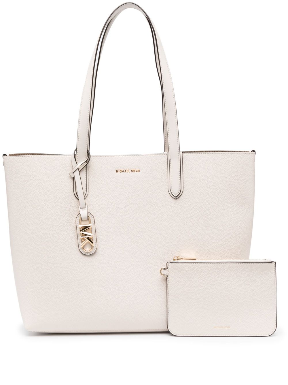 Michael Michael Kors large Eliza reversible leather tote bag - Neutrals von Michael Michael Kors