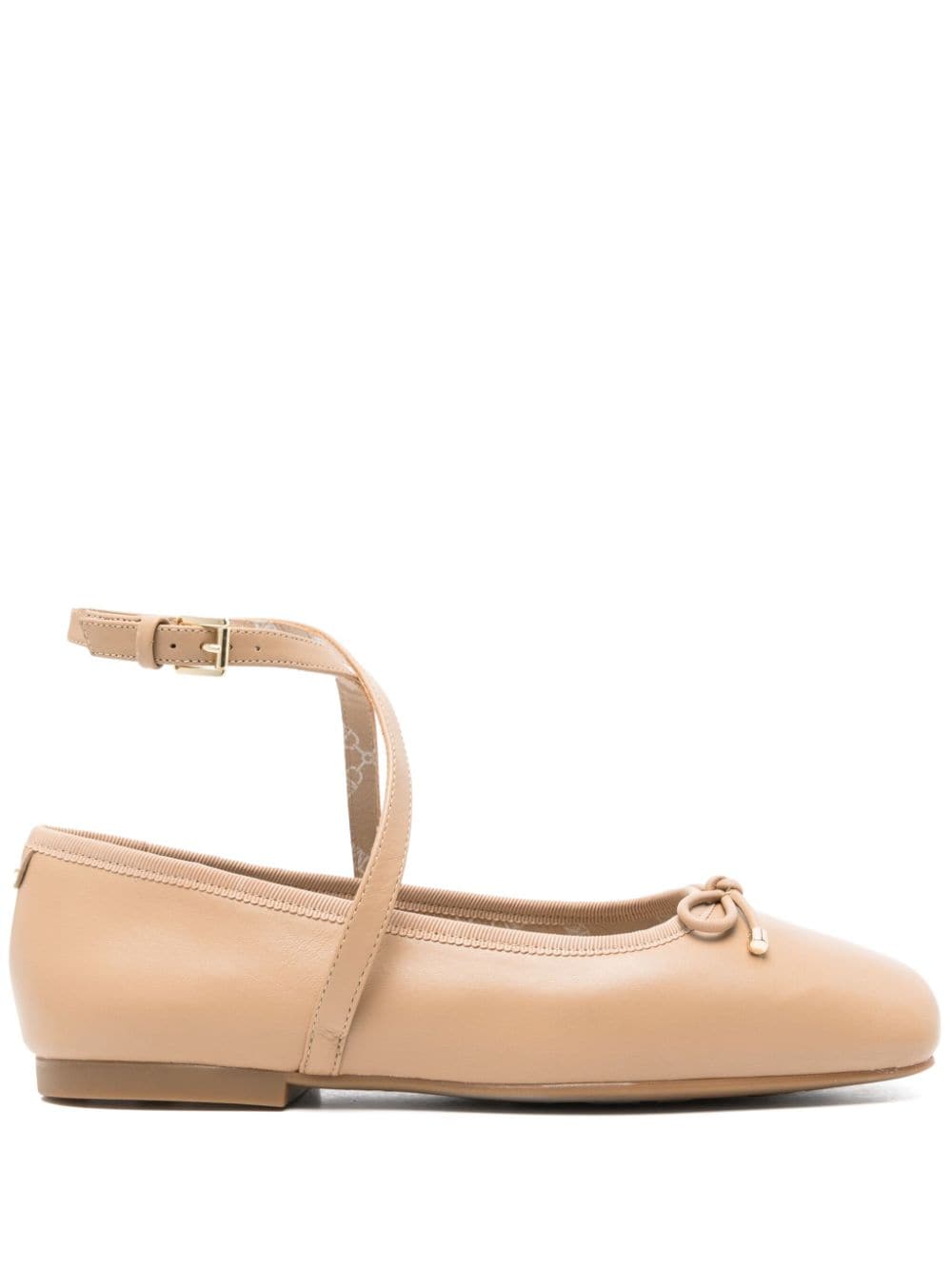 Michael Kors leather ballet flats - Brown von Michael Kors