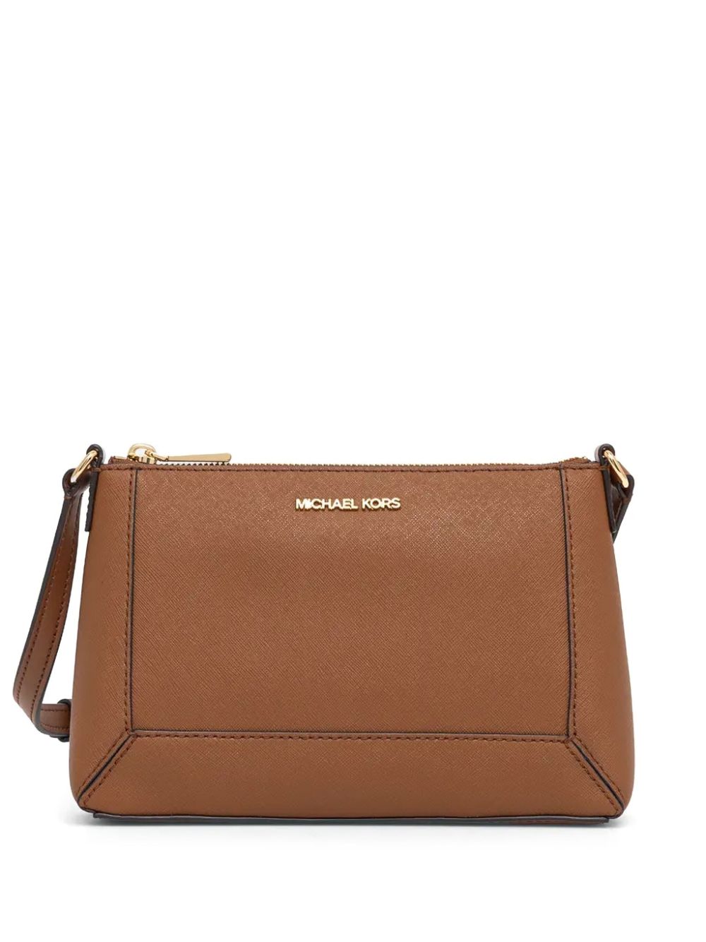 Michael Michael Kors leather cross body bag - Brown von Michael Michael Kors