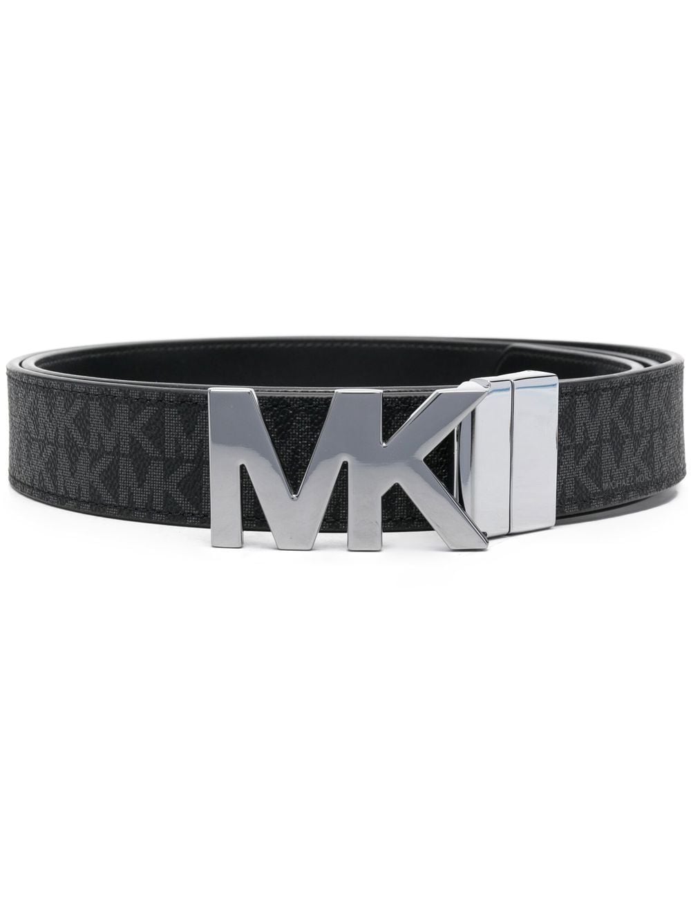 Michael Michael Kors logo buckle belt - Black von Michael Michael Kors