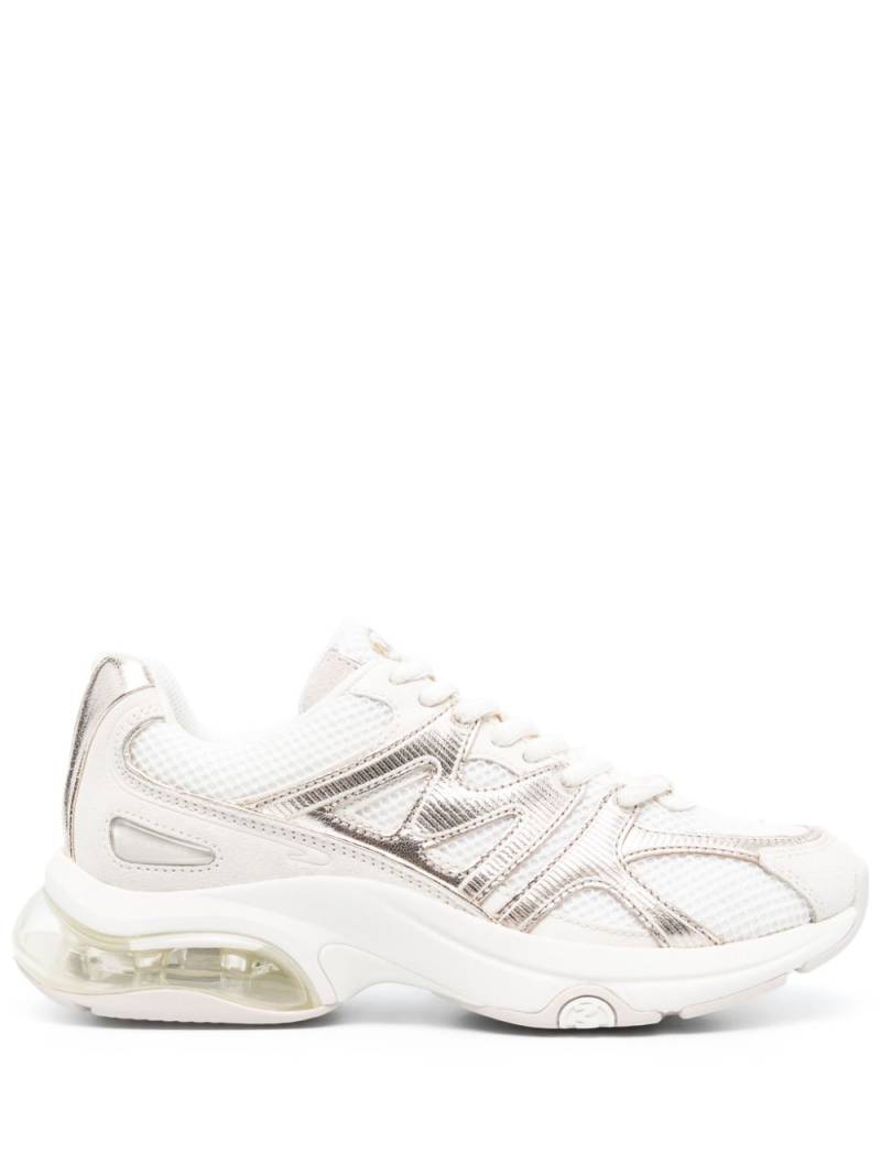 Michael Michael Kors logo-patch mesh-panelling sneakers - Neutrals von Michael Michael Kors