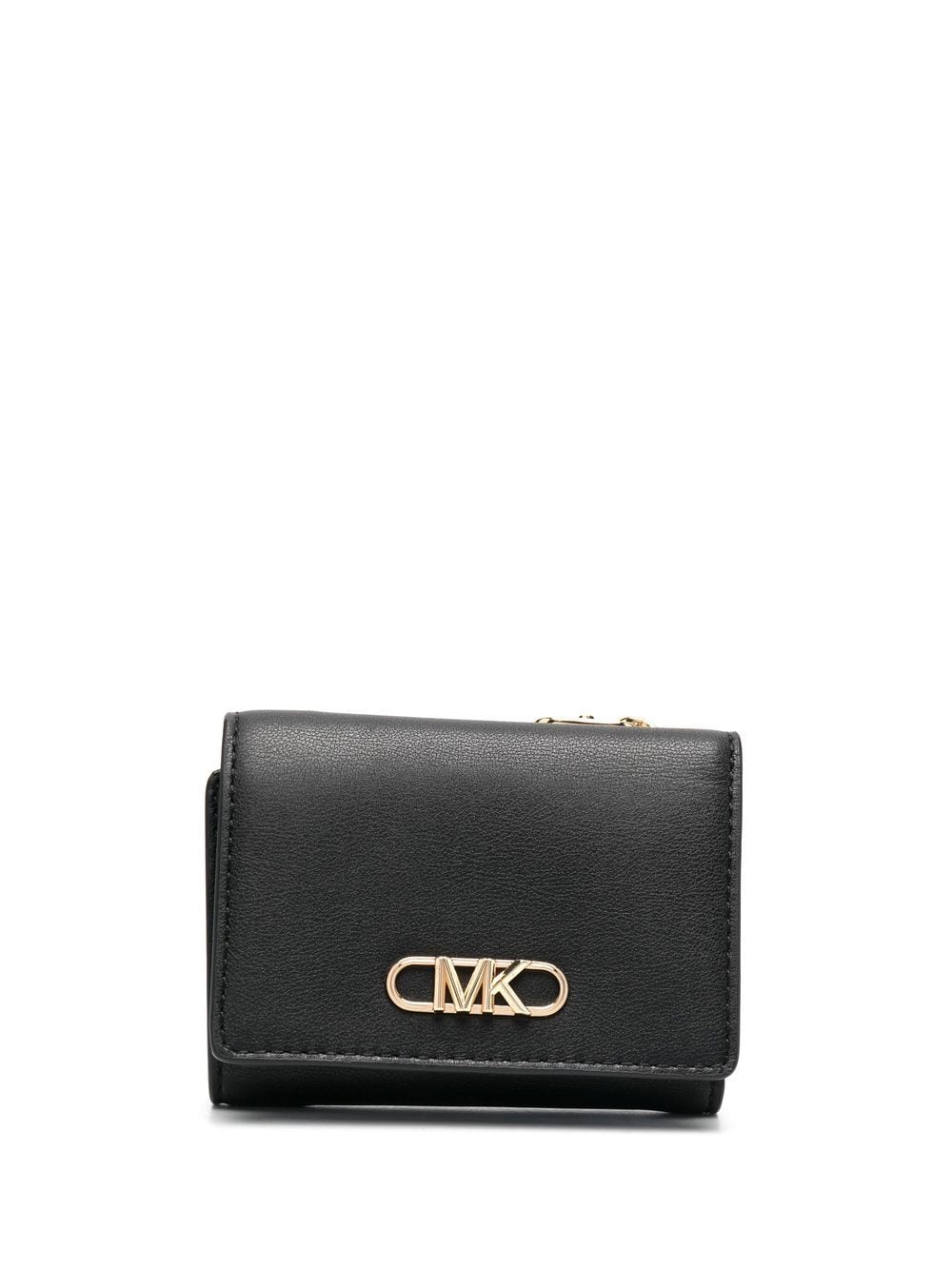 Michael Michael Kors logo-plaque trifold wallet - Black von Michael Michael Kors