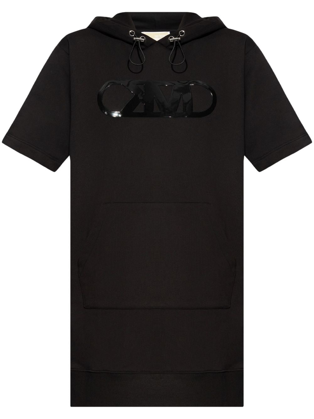 Michael Michael Kors logo-print organic cotton dress - Black von Michael Michael Kors