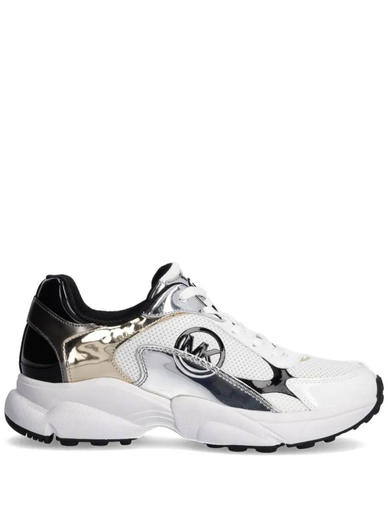 Michael Michael Kors metallic sneakers - White von Michael Michael Kors