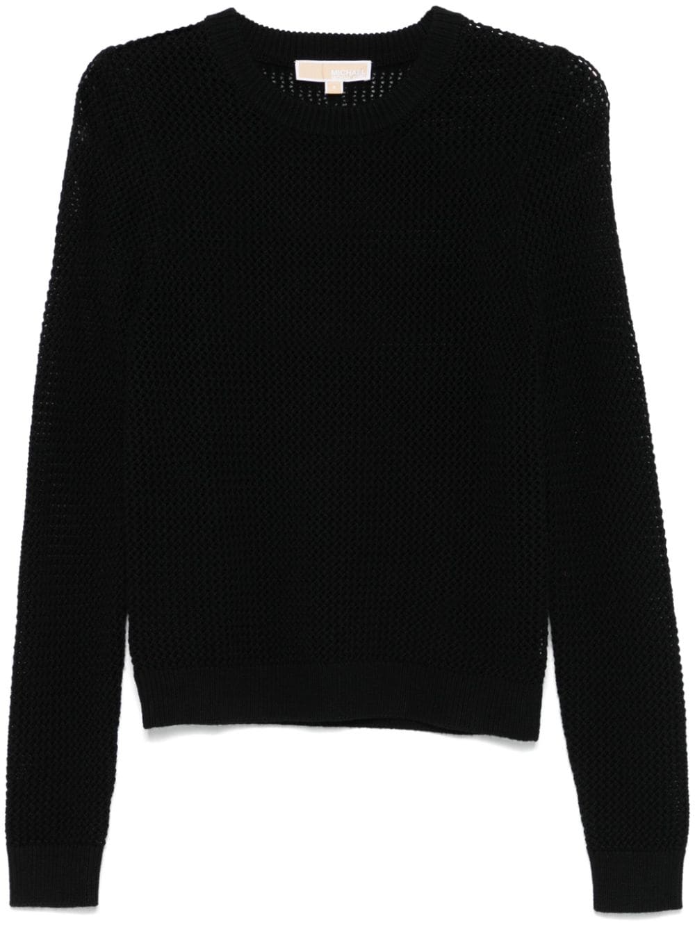 Michael Michael Kors open-knit sweater - Black von Michael Michael Kors