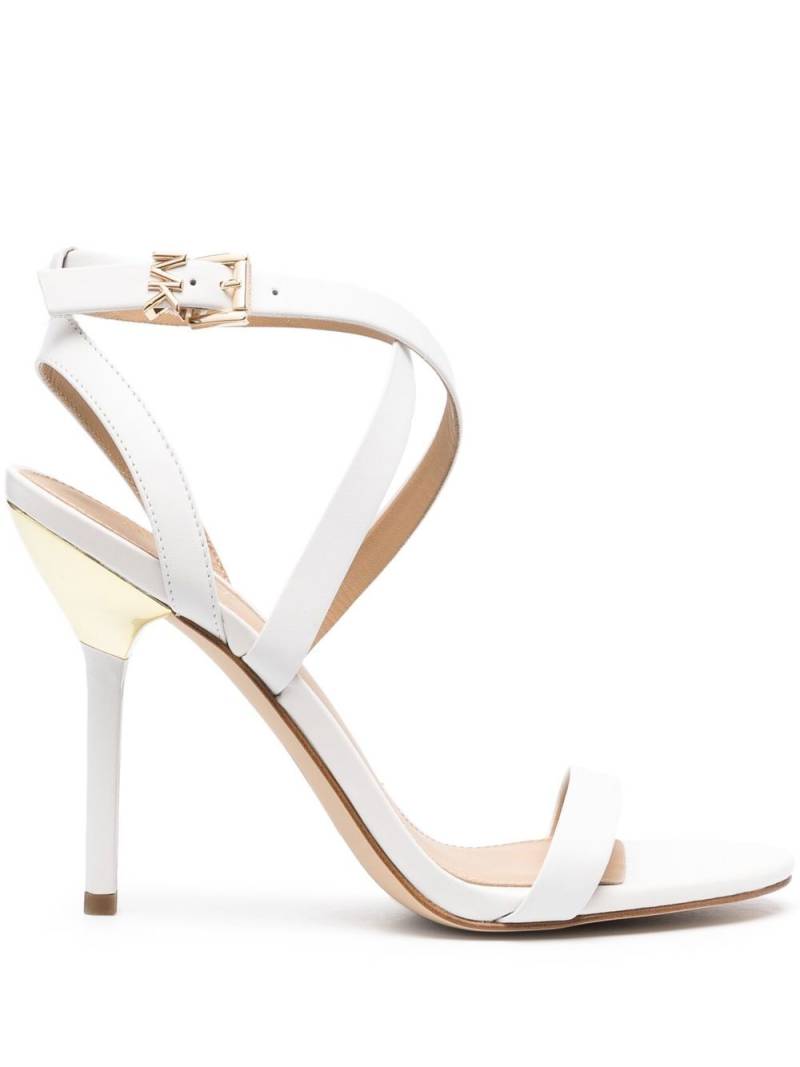 Michael Michael Kors open-toe strap sandals - White von Michael Michael Kors