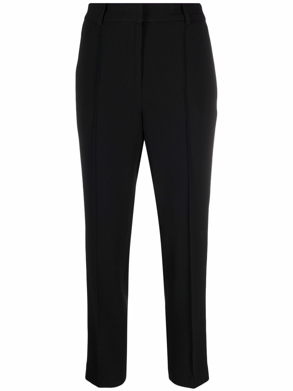 Michael Michael Kors pleated cropped trousers - Black von Michael Michael Kors