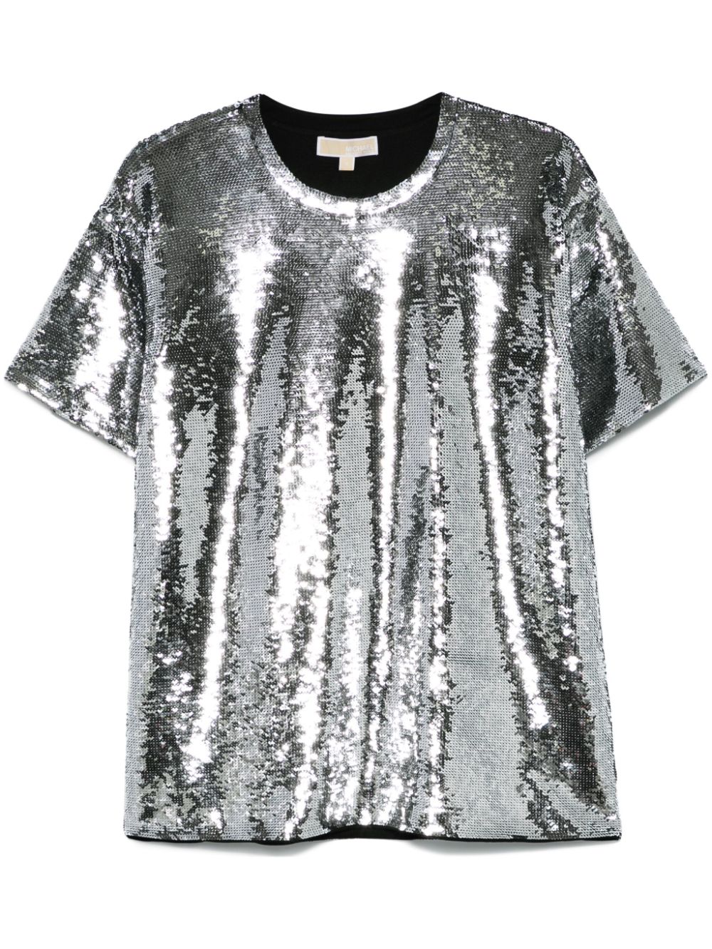 Michael Michael Kors sequined jersey T-shirt - Silver von Michael Michael Kors