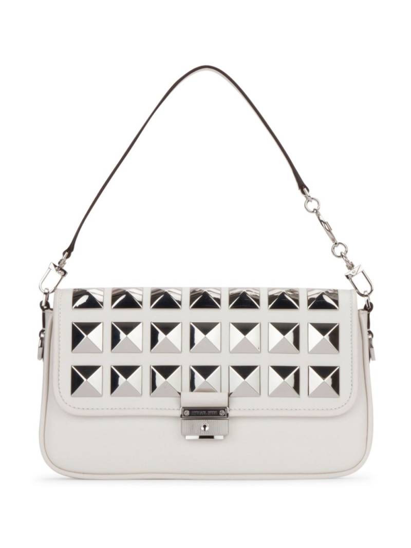 Michael Michael Kors stud-embellished shoulder bag - White von Michael Michael Kors