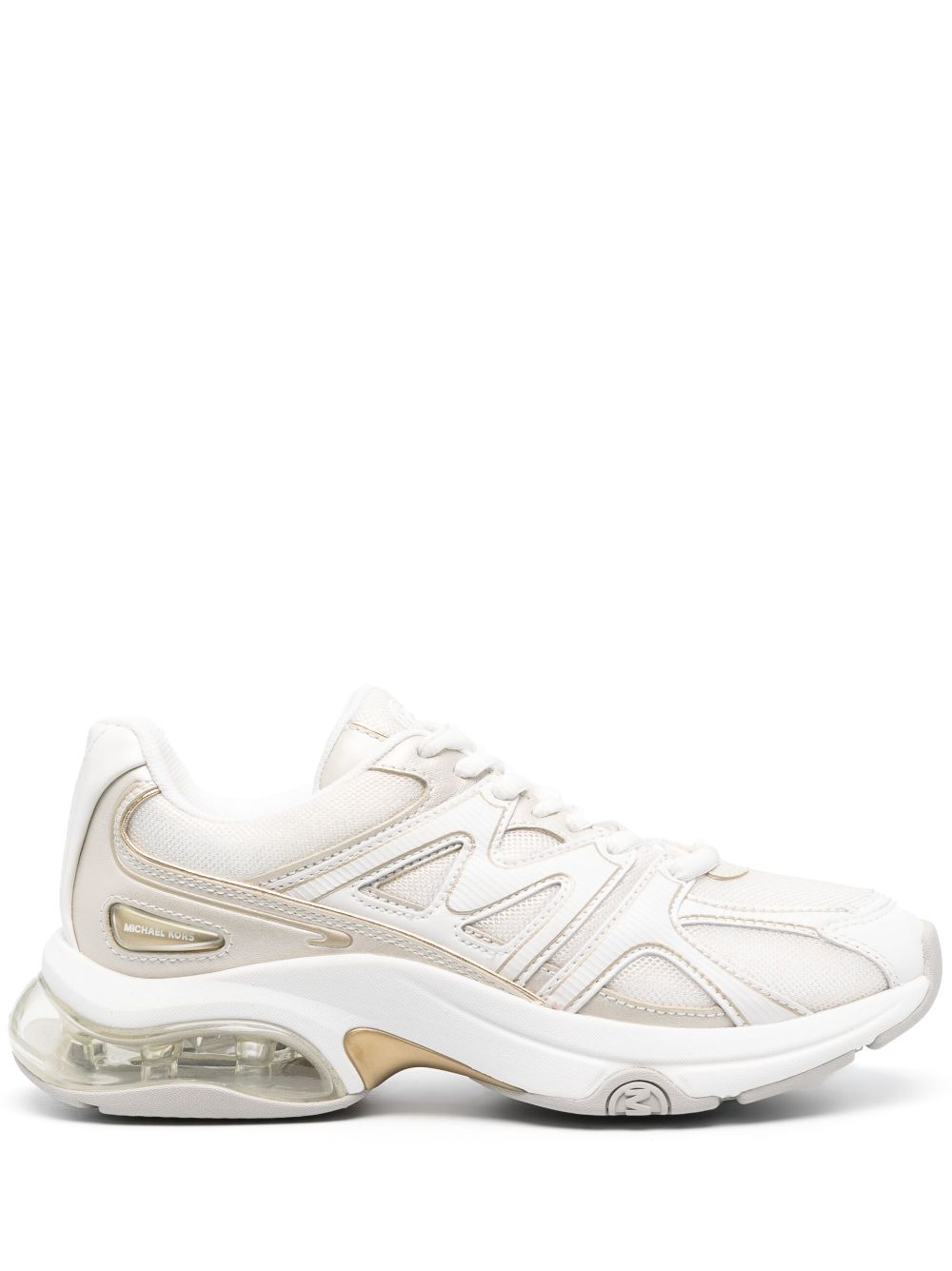 Michael Michael Kors transparent-heel low-top sneakers - White von Michael Michael Kors