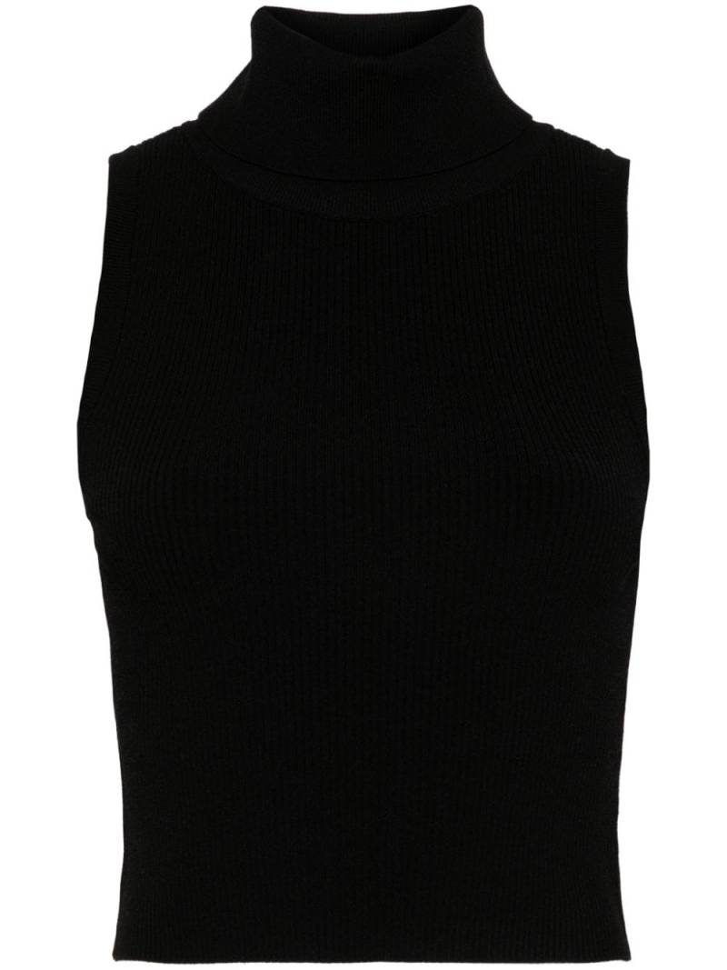 Michael Michael Kors turtleneck crop top - Black von Michael Michael Kors