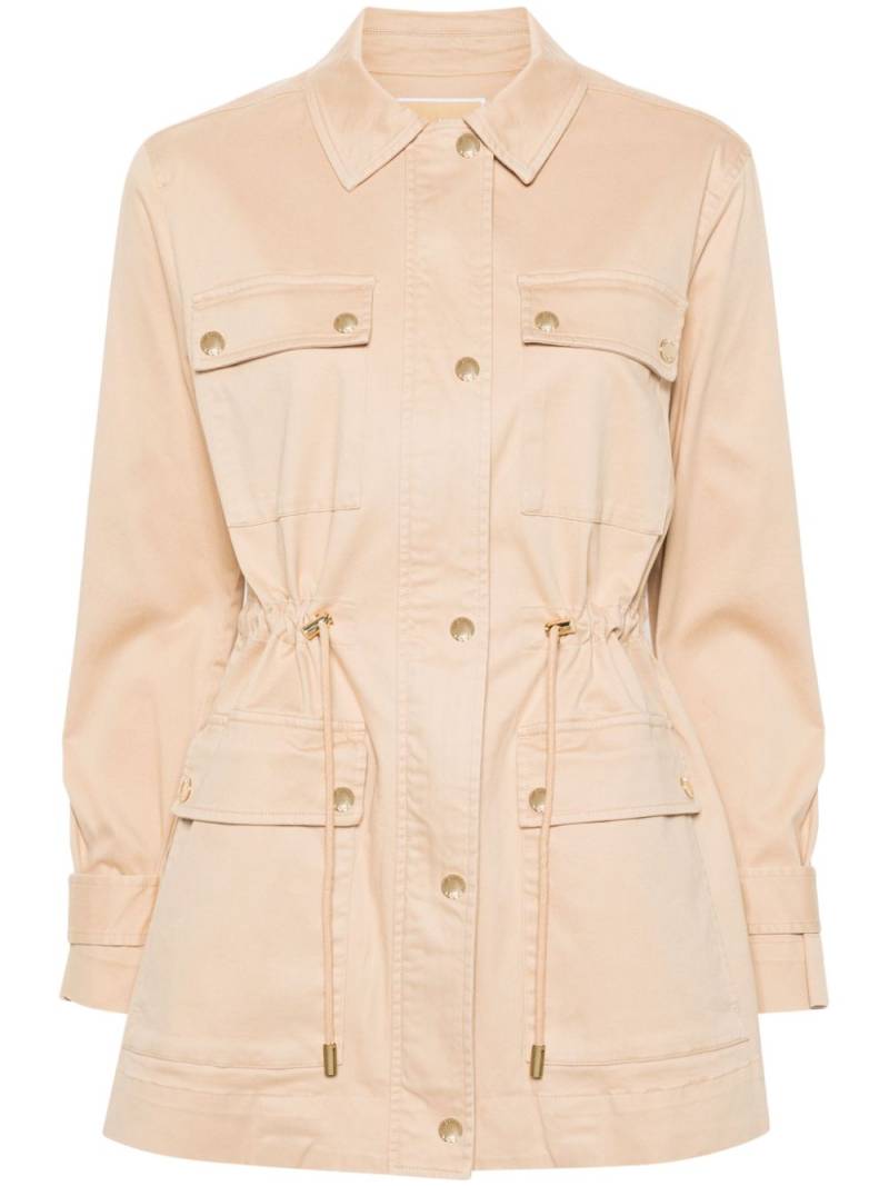 Michael Michael Kors twill military coat - Neutrals von Michael Michael Kors