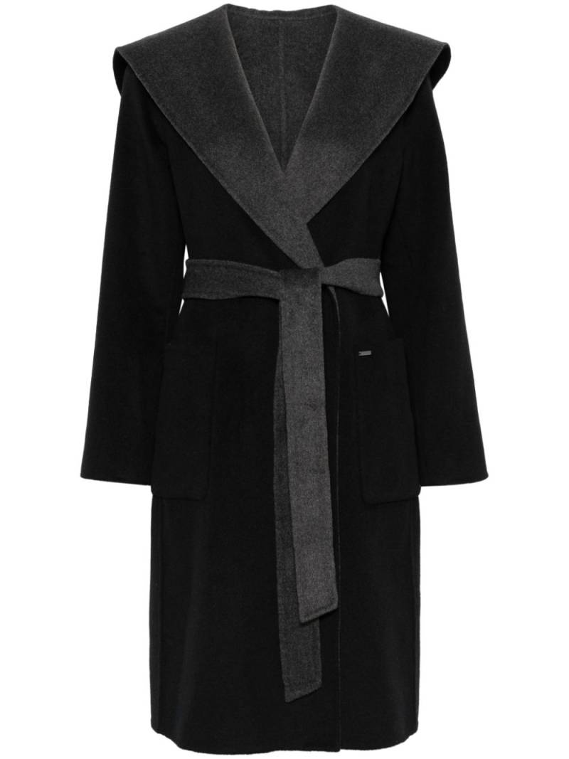 Michael Michael Kors two-tone hooded coat - Black von Michael Michael Kors